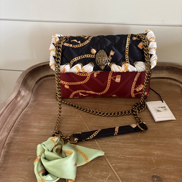 Kurt Geiger Kensington Medium Quilted Nylon Crossbody Bag NWT - Picture 1 of 6